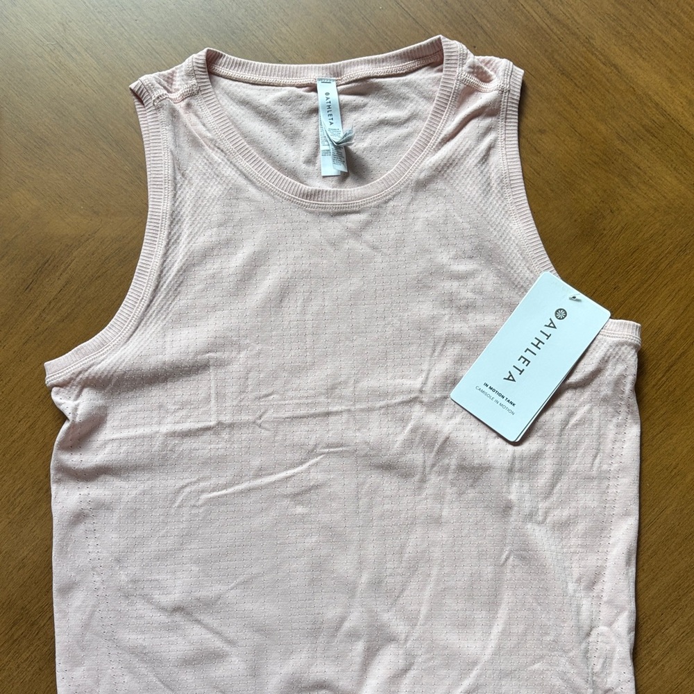 Athleta Light Pink Women's Tank Top